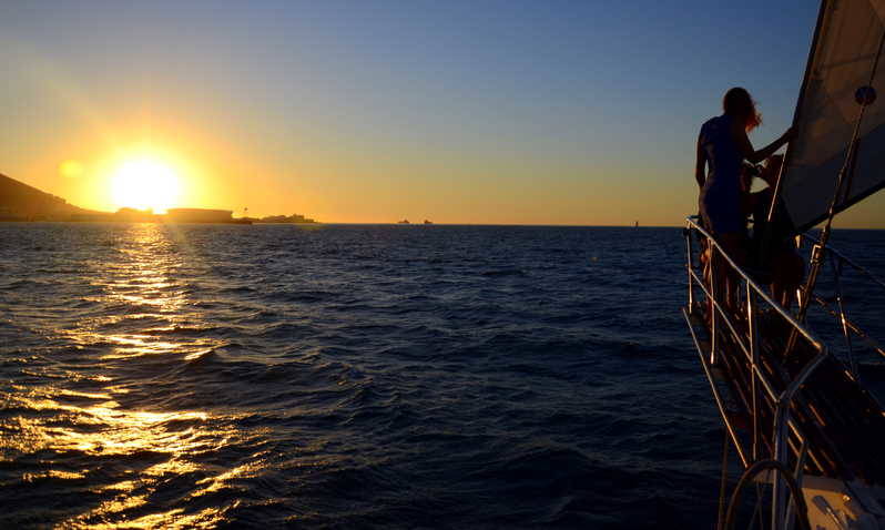 sunset boat trips waterfront cape town